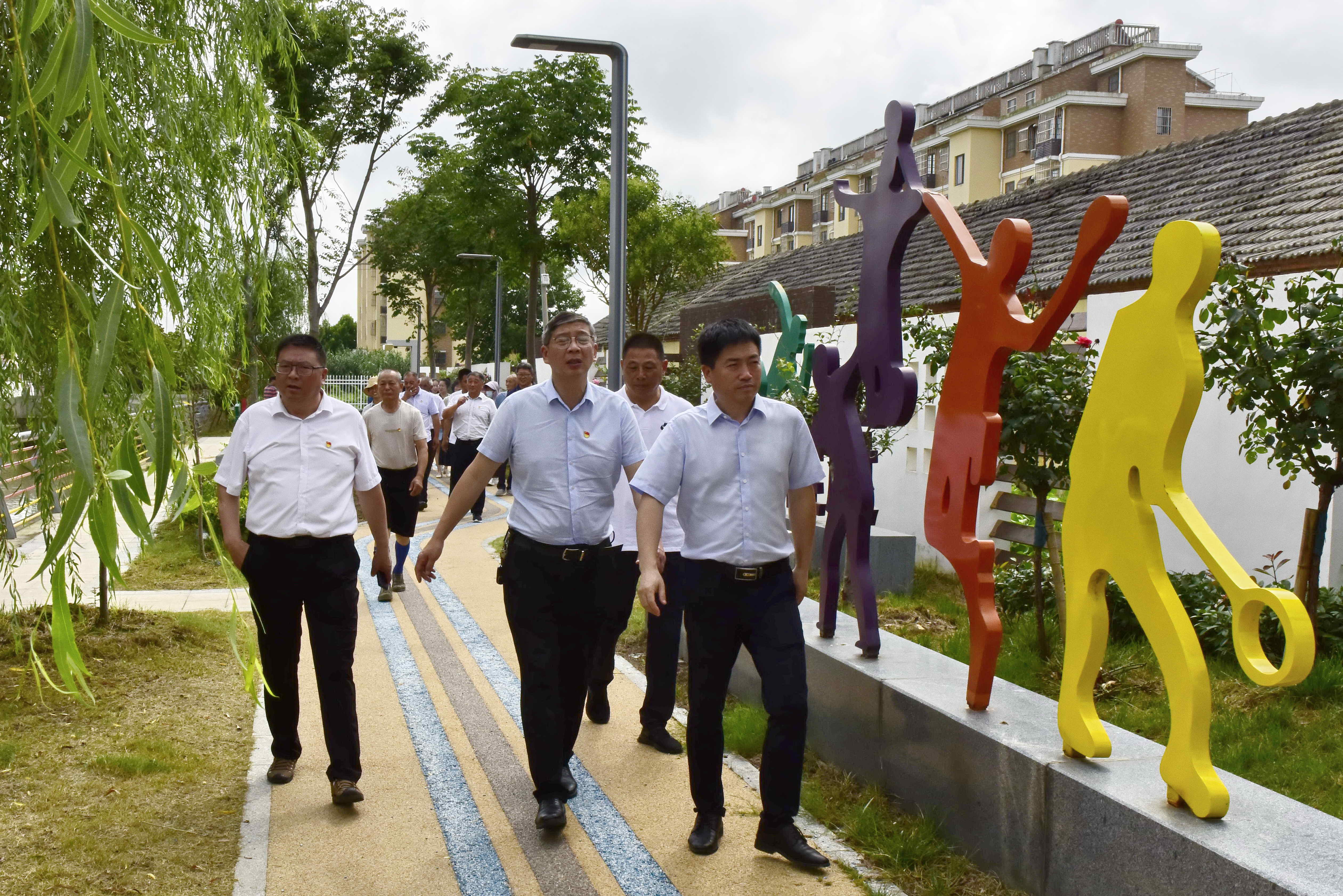 弶港農場社區到淮海學習交流